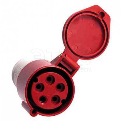 Розетка кабельная 5x32A IP44 PPS-225 переносная